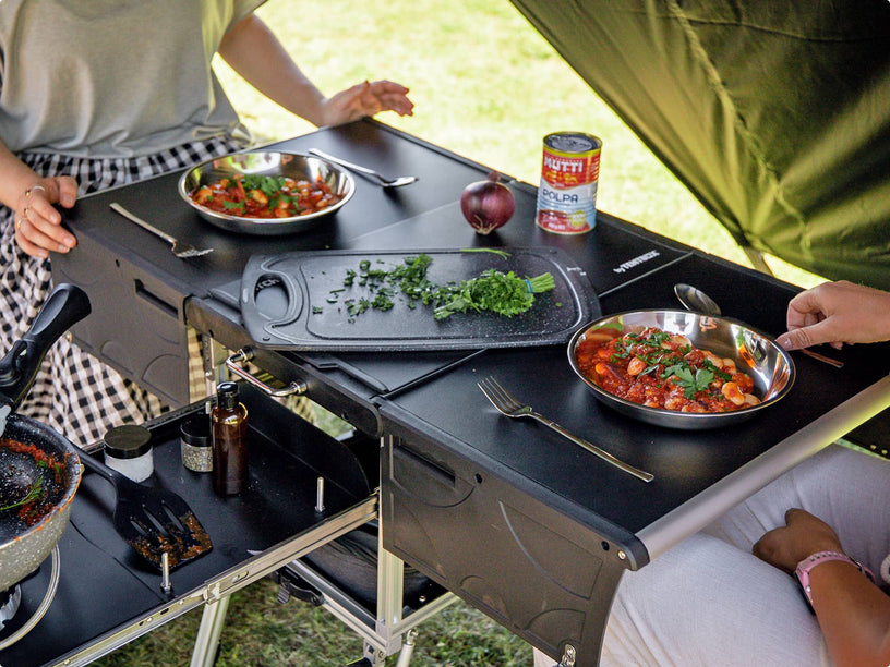 KitchenBox von TentBox - eine komplette mobile Campingküche