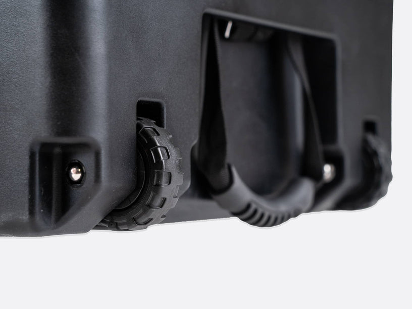 ACSB-93462 TentBox Cargo 2.0 Storage Box - close up of wheels
