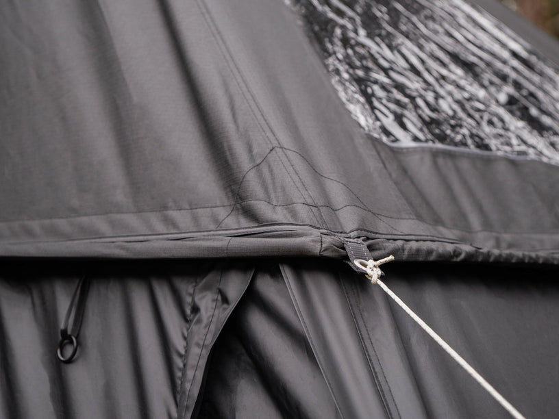 Cargo Living Pod - close up showing high quality materials around the top
