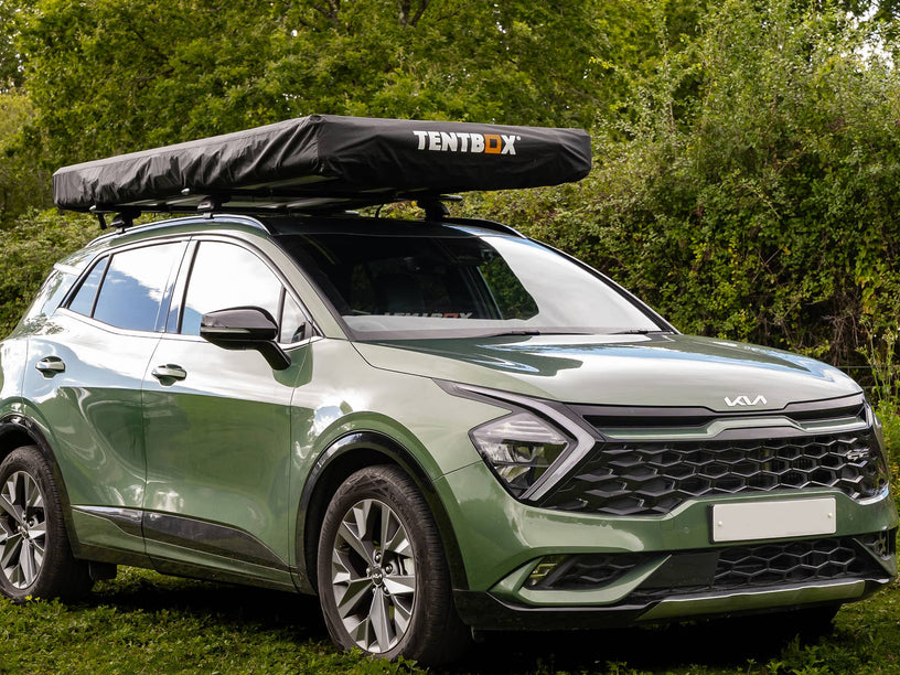 Protective Cover installed on the TentBox Cargo