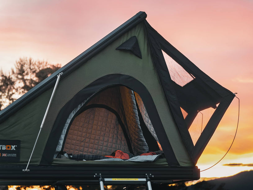 - Cargo 2.0 Thermal Kit keeping the TentBox Cargo 2.0 cosy on cold evenings