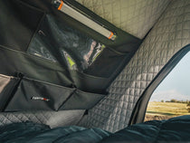 Internal view of the TentBox Cargo 2.0 with the Cargo 2.0 Thermal Kit installed