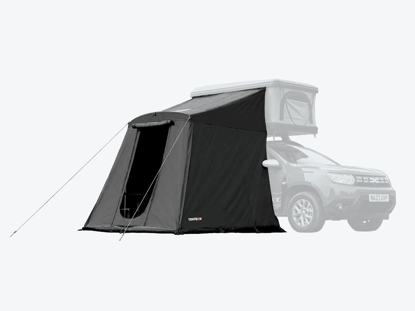 overland dachzelt vorzelt TentBox Vorzelt - Ein Vorraum für dein Dachzelt