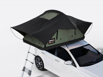 TentBox Lite 2.0 on a car - Forest Green