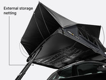  TentBox Lite XL has external storage netting included in the roof tent
