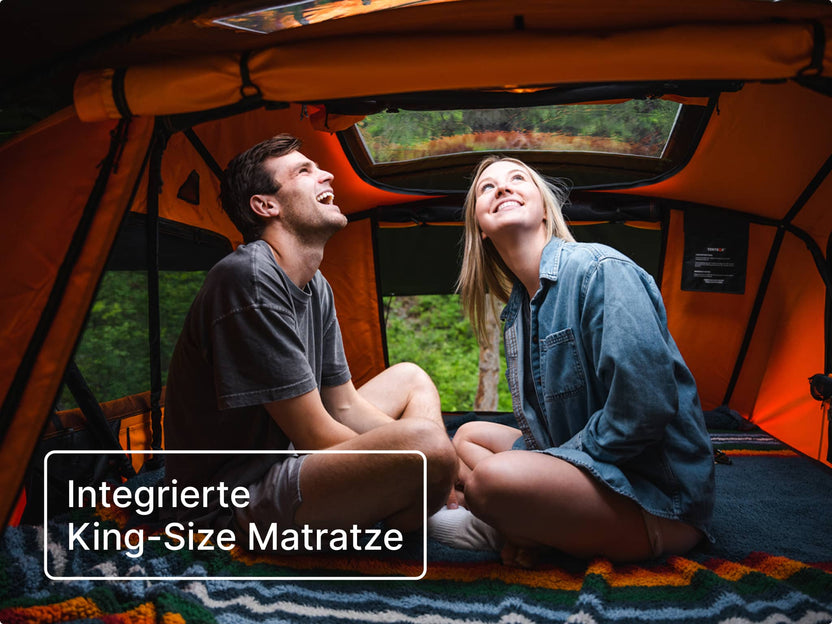 zelt mit integrierter matratze TentBox Lite XL Dachzelt