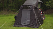 a video with a French voiceover showcasing the Living Pod installation for the TentBox Lite and Lite XL
